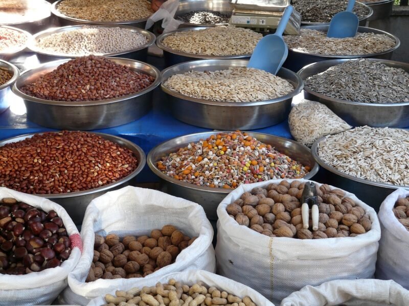 plant proteins, nuts and seeds