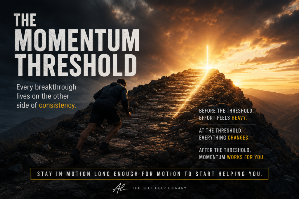The momentum threshold