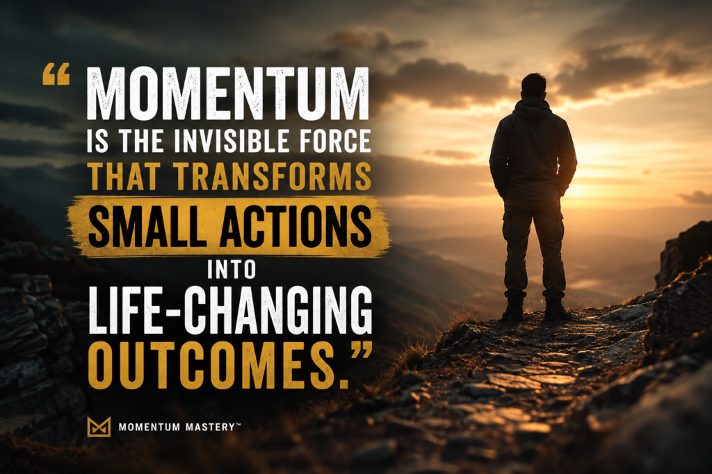 Momentum, the invisible force